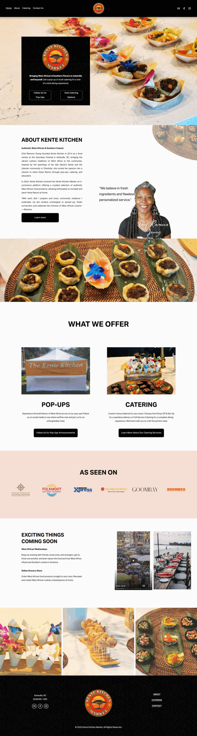 Before Website Screenshot
